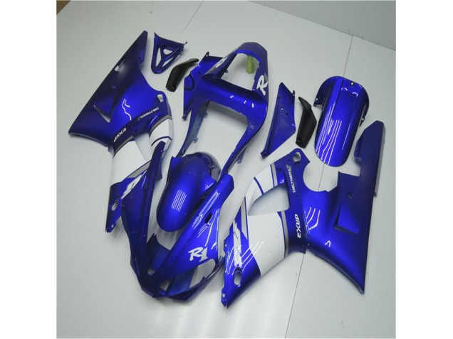 00-01 Blue White YZF R1 Motorcycle Fairings