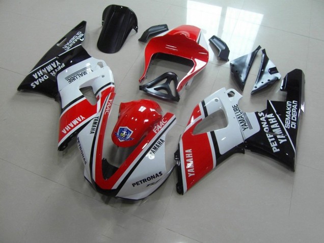 00-01 Red White Yamalube Race YZF R1 Motorcycle Fairings