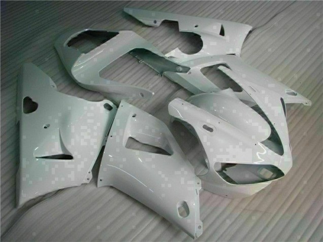 00-01 White YZF R1 Full Motorcycle Fairing Kits