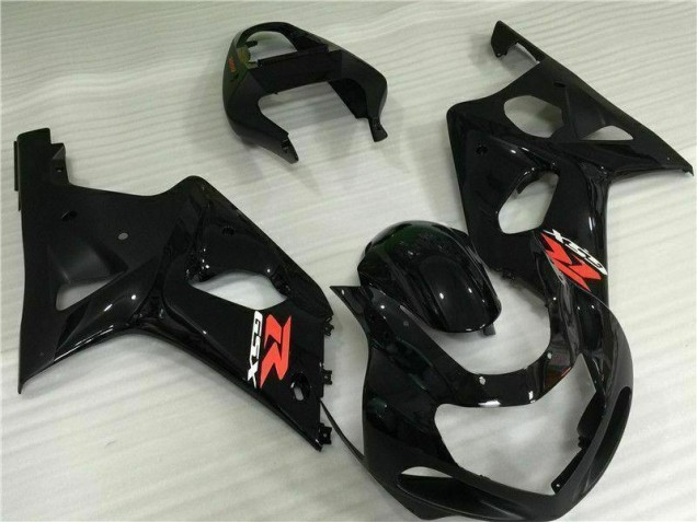 00-02 Black GSXR 1000 Motorcycle Fairings