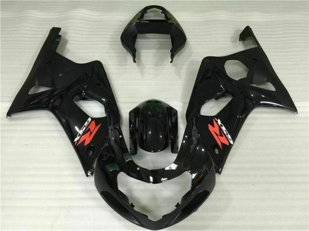 00-02 Black GSXR 1000 Motorcycle Fairings