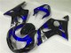 00-02 Blue Black GSXR 1000 Motorcycle Fairings