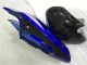 00-02 Blue Black GSXR 1000 Motorcycle Fairings