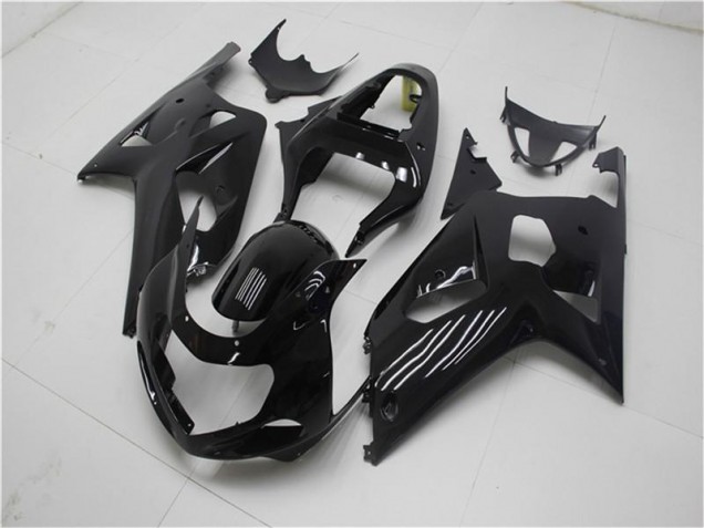 01-03 Black GSXR 600/750 Full Motorcycle Fairing Kits