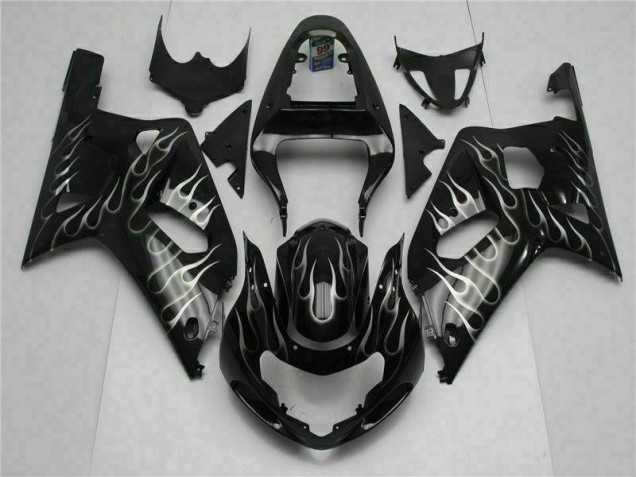 01-03 Black GSXR 600/750 Motorcycle Bodywork