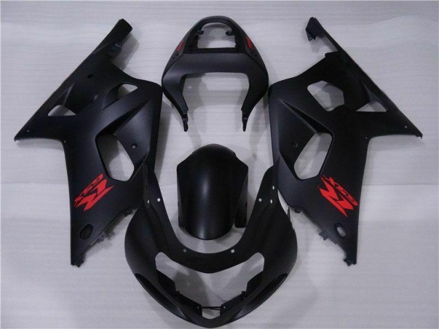 01-03 Black GSXR 600/750 Motorcycle Fairing Kits