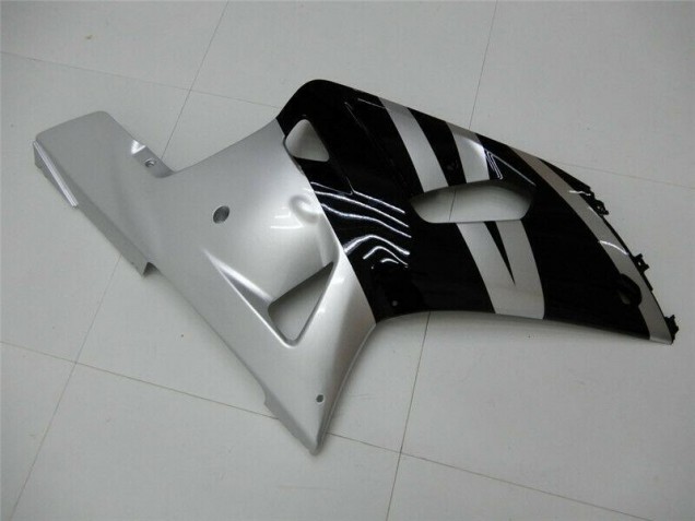 01-03 Black Silver GSXR 600/750 Motorcycle Fairings