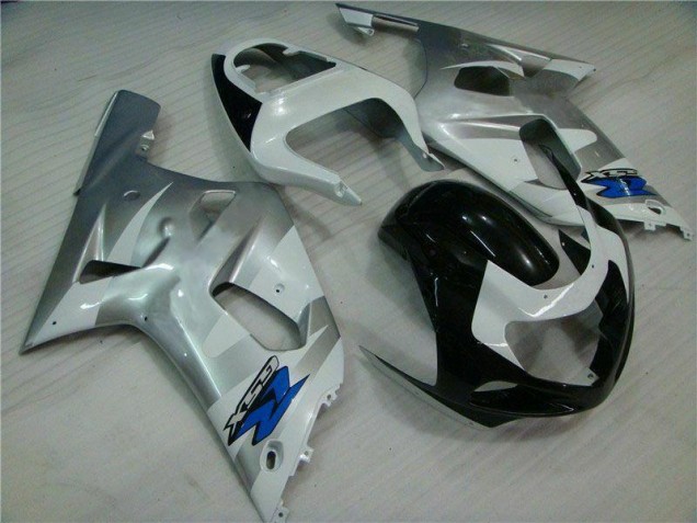 01-03 Silver Black GSXR 600/750 Motorcycle Fairing