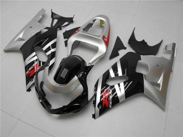 01-03 Silver GSXR 600/750 Motorcycle Fairings