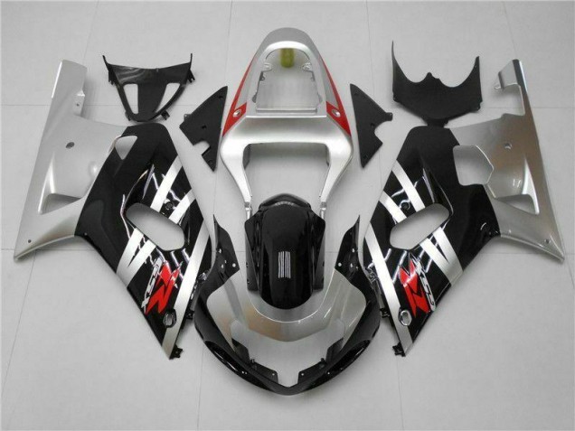 01-03 Silver GSXR 600/750 Motorcycle Fairings