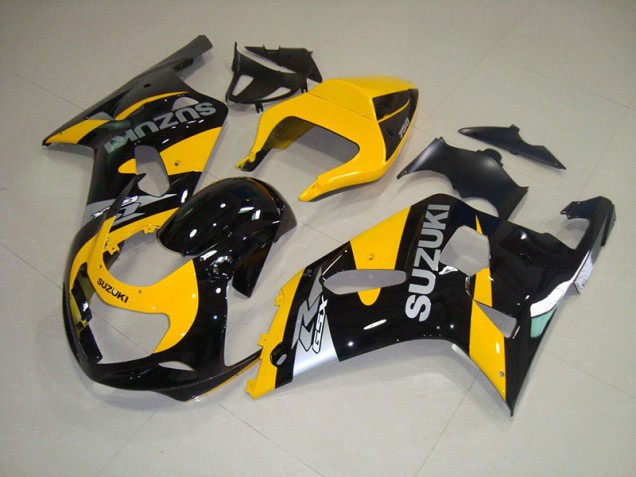 01-03 Yellow Black GSXR 750 Motorcycle Fairings