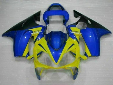 01-03 Yellow Blue CBR600 F4i Motorcycle Fairings