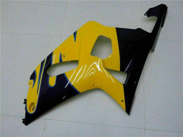 01-03 Yellow GSXR 600/750 Motorcycle Bodywork