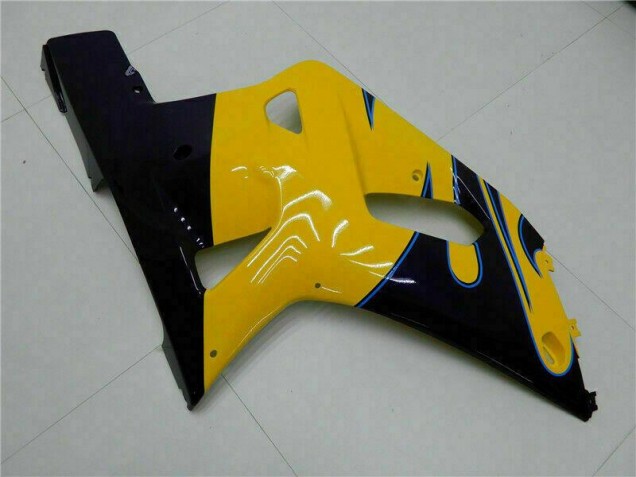 01-03 Yellow GSXR 600/750 Motorcycle Bodywork