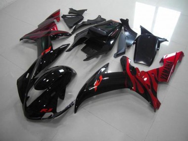 02-03 Black Flame YZF R1 Motorcycle Fairings