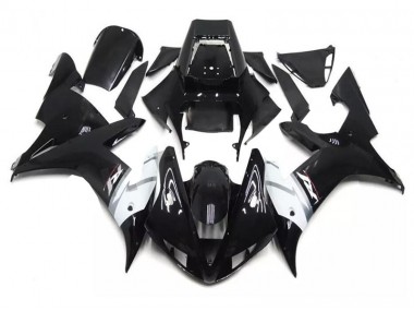 02-03 Black White YZF R1 Motorcycle Fairing