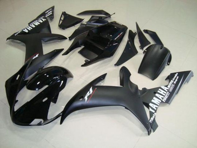 02-03 Matte Black White YZF R1 Motorcycle Fairings