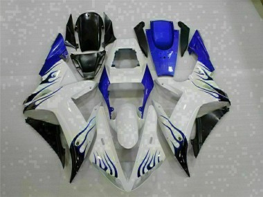 02-03 White YZF R1 Full Motorcycle Fairing Kits