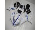 02-03 White YZF R1 Motorcycle Fairing Kits