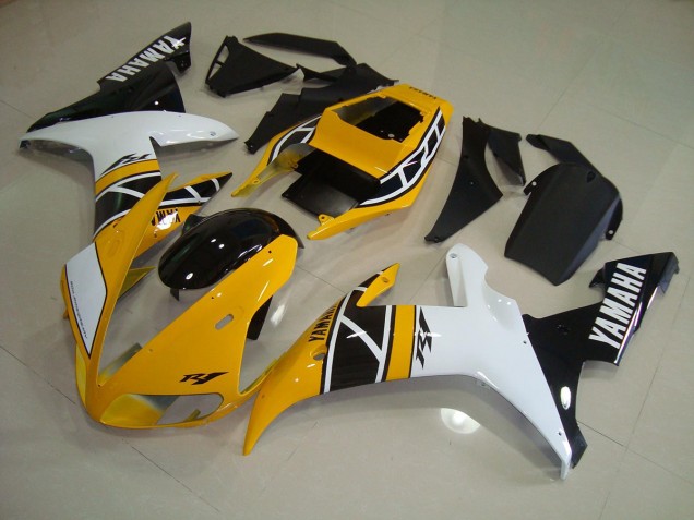 02-03 Yellow Anniversary YZF R1 Motorcycle Fairings