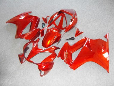 02-13 Red VFR800 Motorcycle Fairing