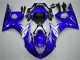 03-05 Blue White YZF R6 Full Motorcycle Fairing Kits