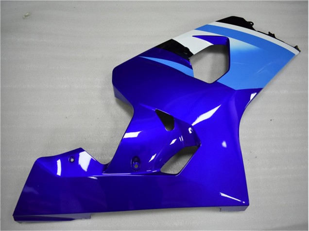 04-05 Blue White GSXR 600/750 Motorcycle Fairings