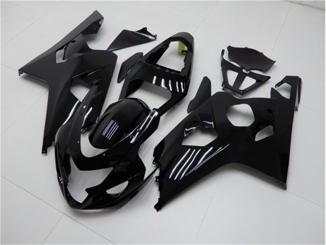 04-05 Glossy Black GSXR 600/750 Motorcycle Fairings