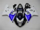 04-05 White Blue GSXR 600/750 Motorcycle Fairings