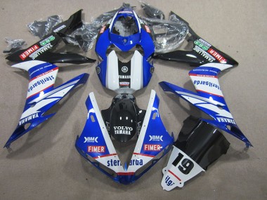 04-06 Blue White Volvo Sterilgarda 19 YZF R1 Motorcycle Fairings