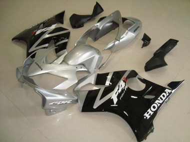 04-07 Black Silver CBR600 F4i Motorcycle Bodywork