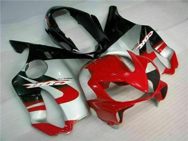 04-07 Red Silver CBR600 F4i Motorcycle Fairing