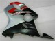 04-07 Red Silver CBR600 F4i Motorcycle Fairing