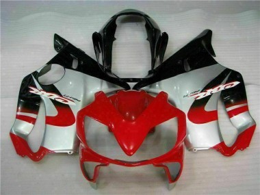 04-07 Red Silver CBR600 F4i Motorcycle Fairing