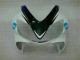 04-07 White Black CBR600 F4i Motorcycle Fairing