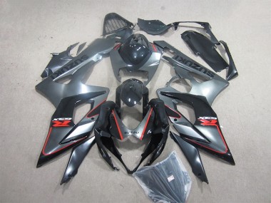 05-06 Black Red GSXR 1000 Motorcycle Fairing