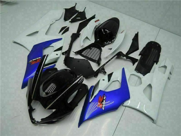 05-06 Blue White GSXR 1000 Motorcycle Fairing