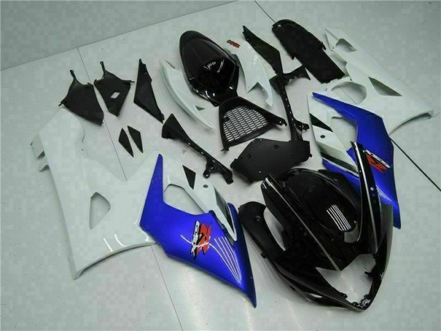 05-06 Blue White GSXR 1000 Motorcycle Fairing