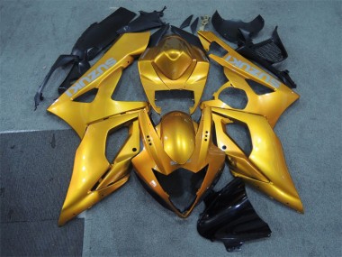 05-06 Gold GSXR 1000 Motorcycle Fairings