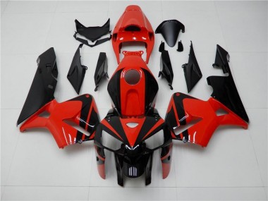 05-06 Red Black CBR600RR Motorcycle Fairing