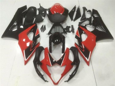 05-06 Red Black GSXR 1000 Motorcycle Fairing Kits