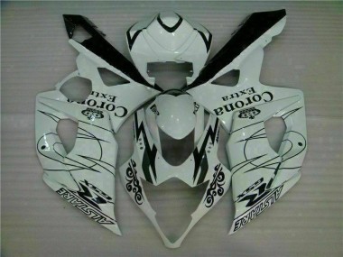 05-06 White GSXR 1000 Motorcycle Bodywork