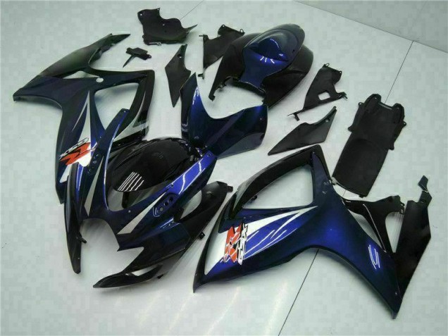 06-07 Black Blue GSXR 600/750 Motorcycle Bodywork