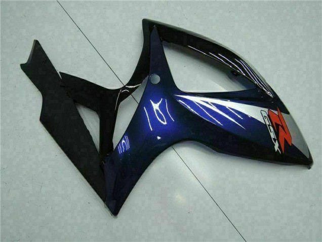 06-07 Black Blue GSXR 600/750 Motorcycle Bodywork