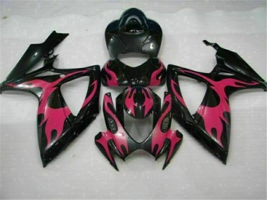 06-07 Black GSXR 600/750 Motorcycle Fairings