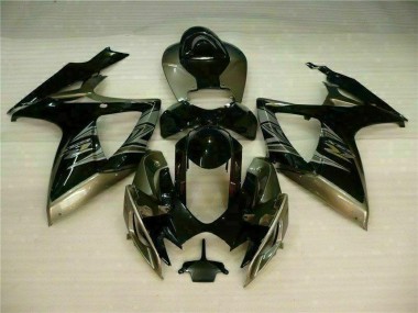 06-07 Black Grey GSXR 600/750 Motorcycle Fairing