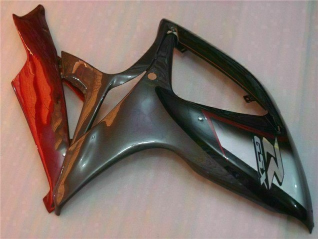 06-07 Black Red GSXR 600/750 Motorcycle Fairings