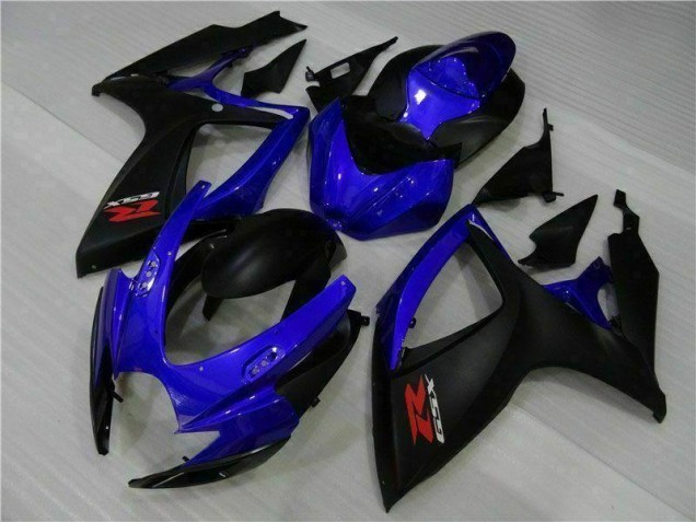 06-07 Blue Black GSXR 600/750 Motorcycle Fairing