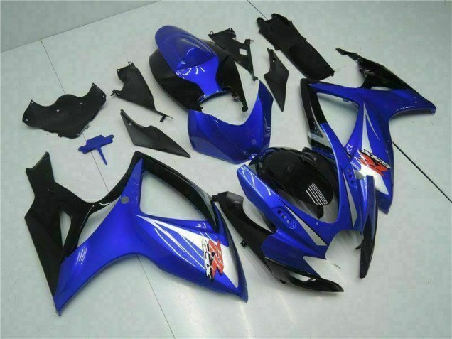 06-07 Blue GSXR 600/750 Motorcycle Fairing Kits & Plastic