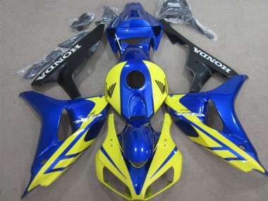 06-07 Blue Yellow CBR1000RR Motorcycle Fairing